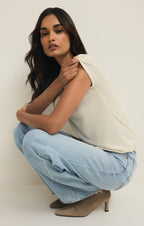 Renae Rib Short Sleeve Top