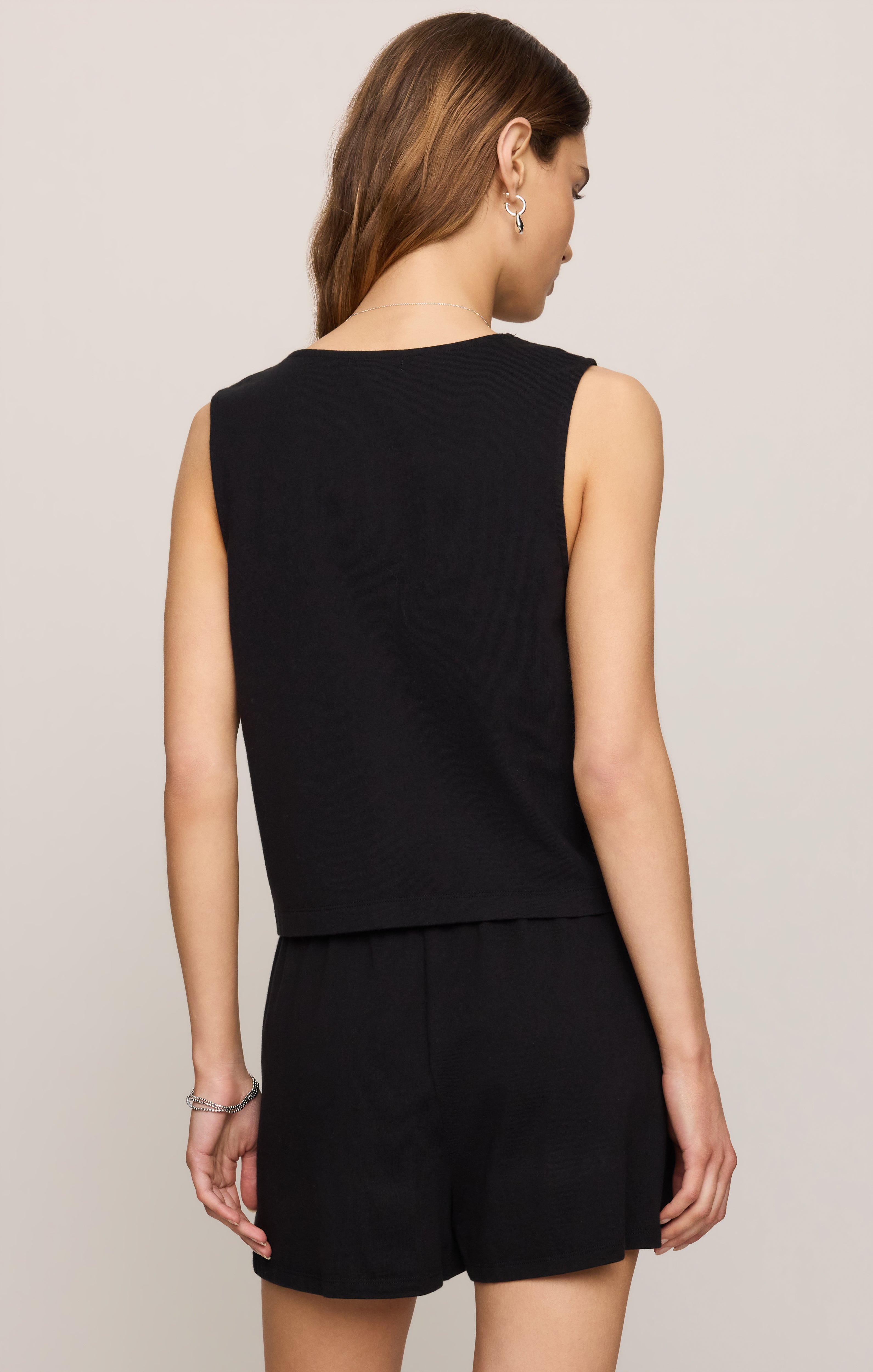 Noelle Jersey Sleeveless Tank Secondary image