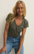 Modern Jersey V-Neck Tee