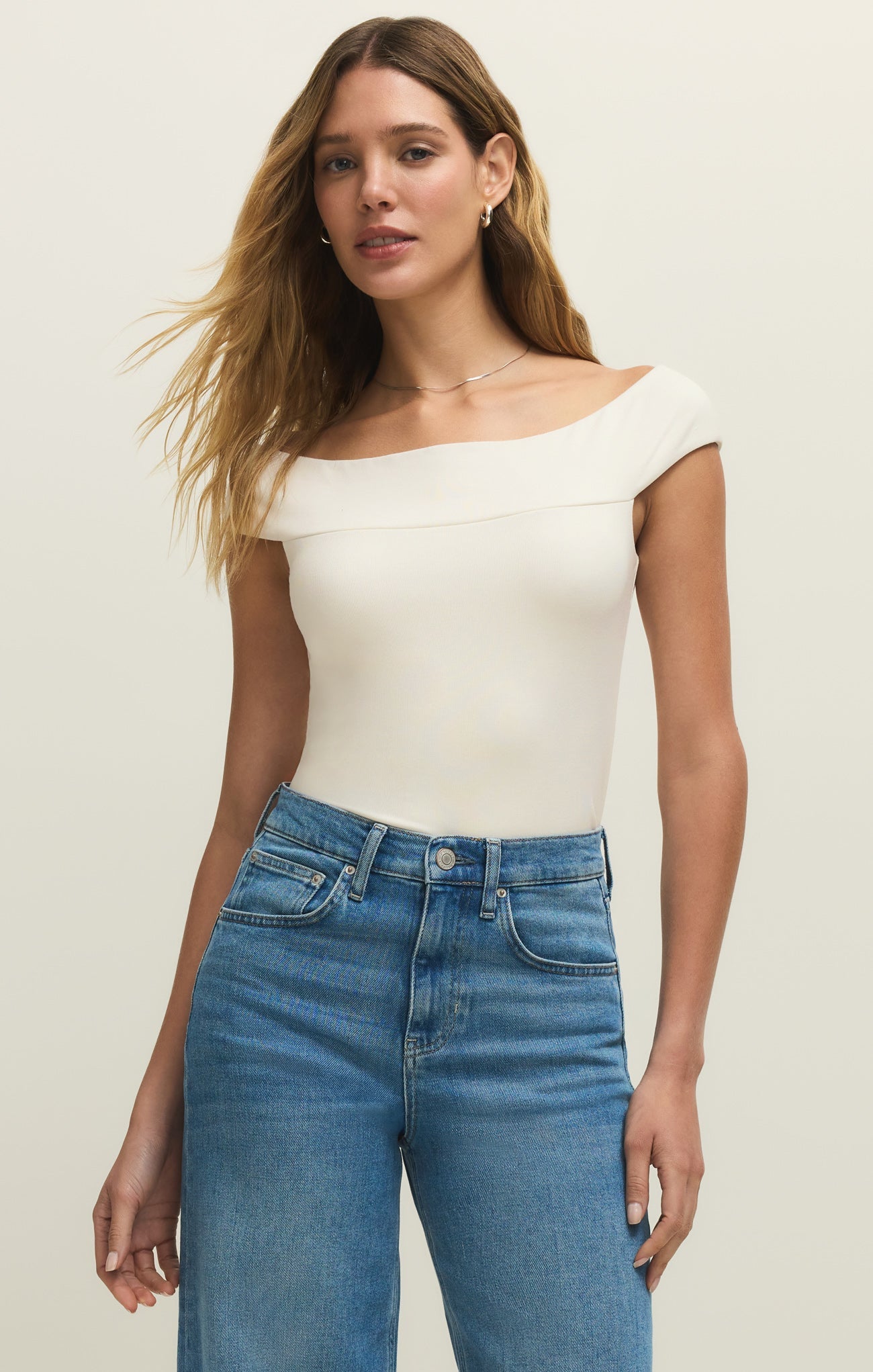 Second Skin Off Shoulder Top Main image