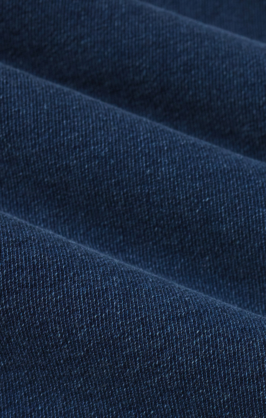 Delphine Knit Denim V-Neck Sweatshirt