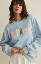 Oversized Saturdays Sweatshirt
