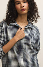 Seaport Gingham Button Up