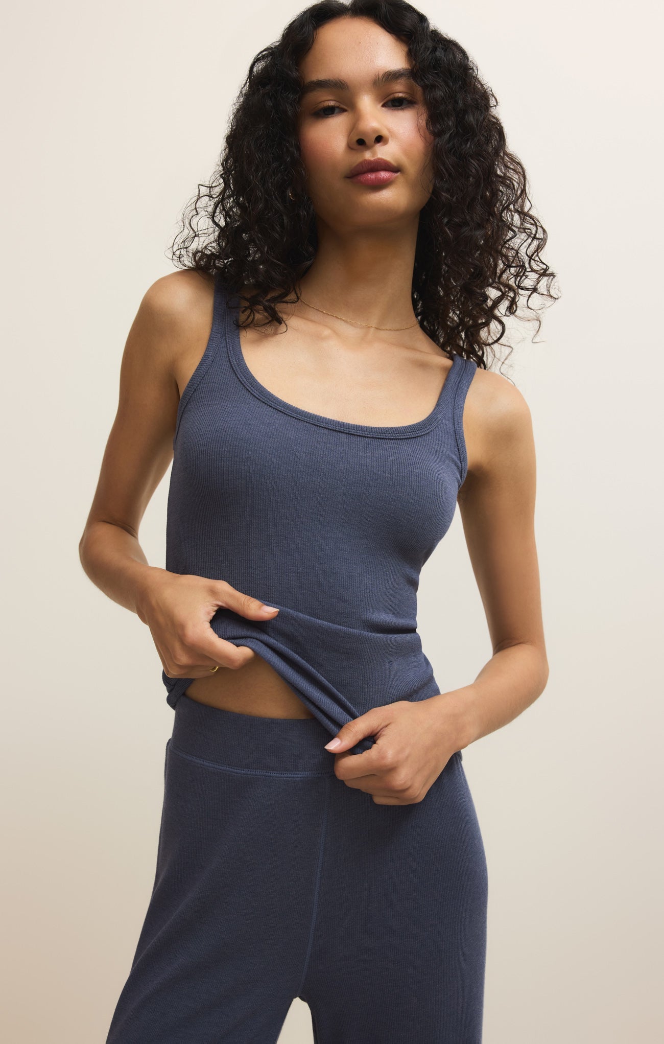 Renae Slub Rib Tank