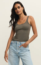 Renae Slub Rib Tank