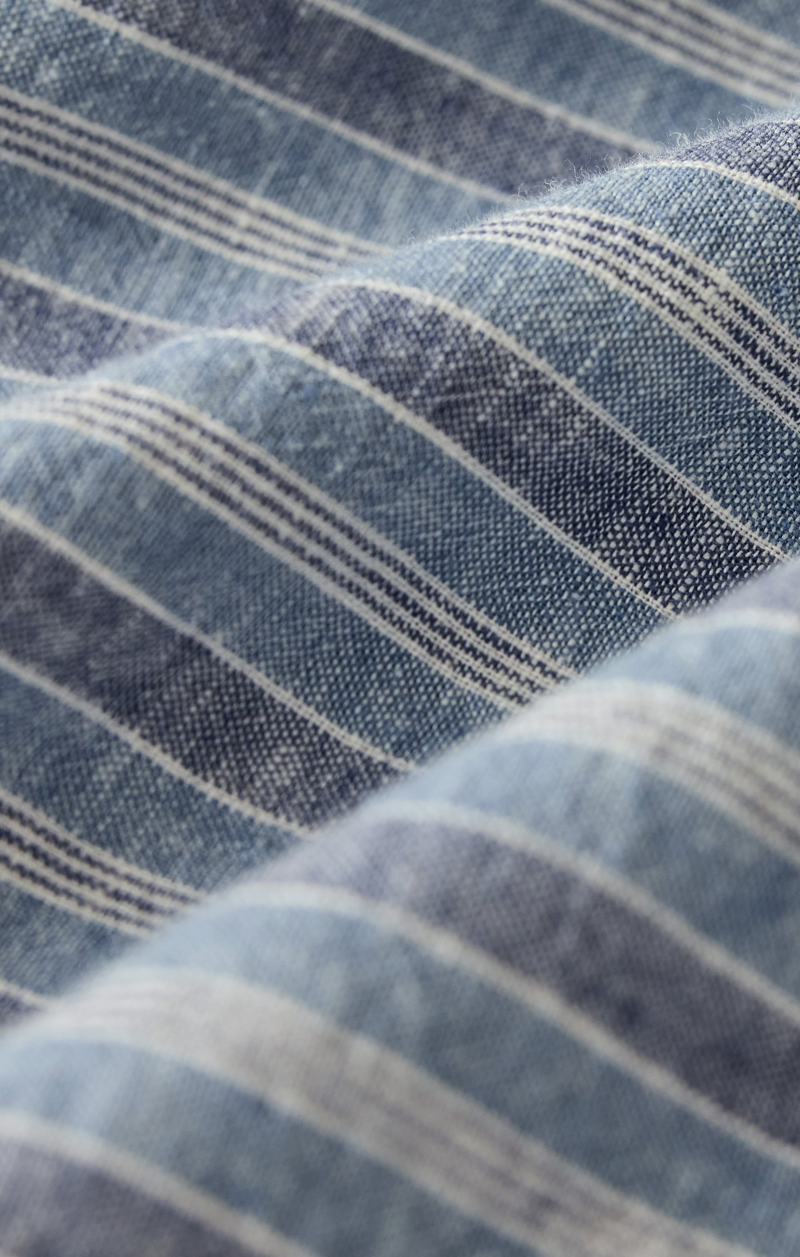The Signature Striped Linen Top