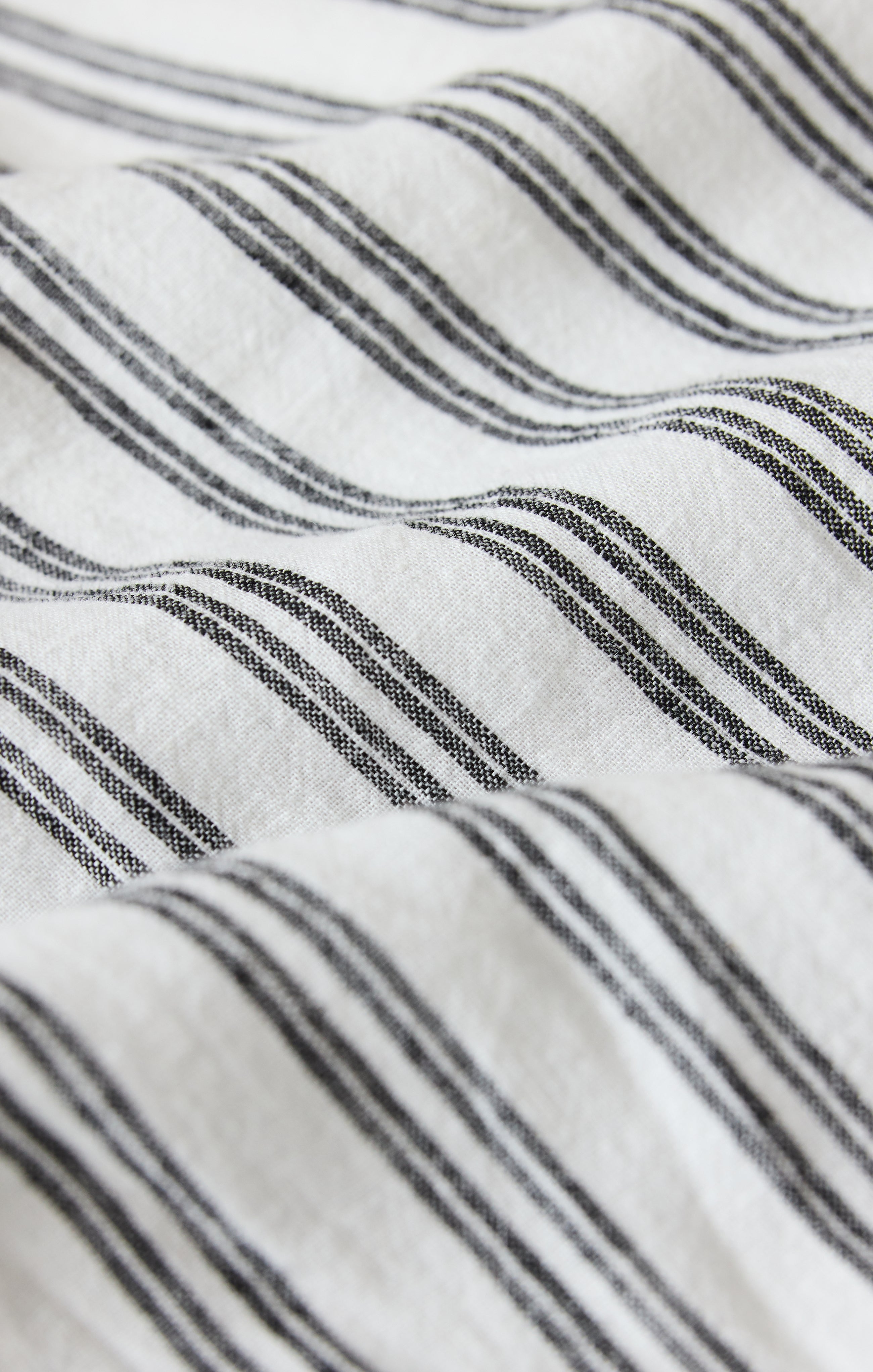 The Signature Striped Linen Top