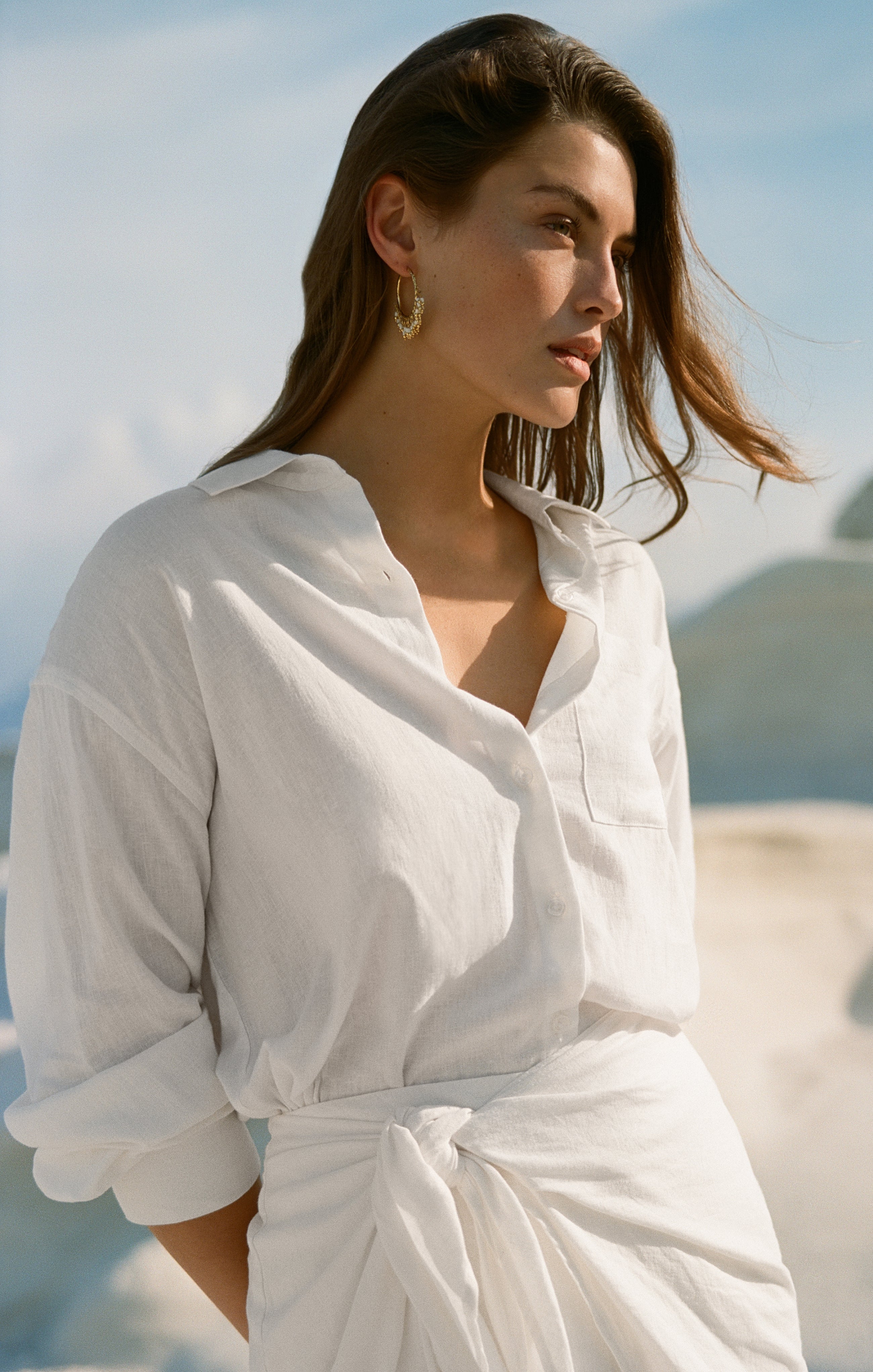 The Signature Linen Top Main image