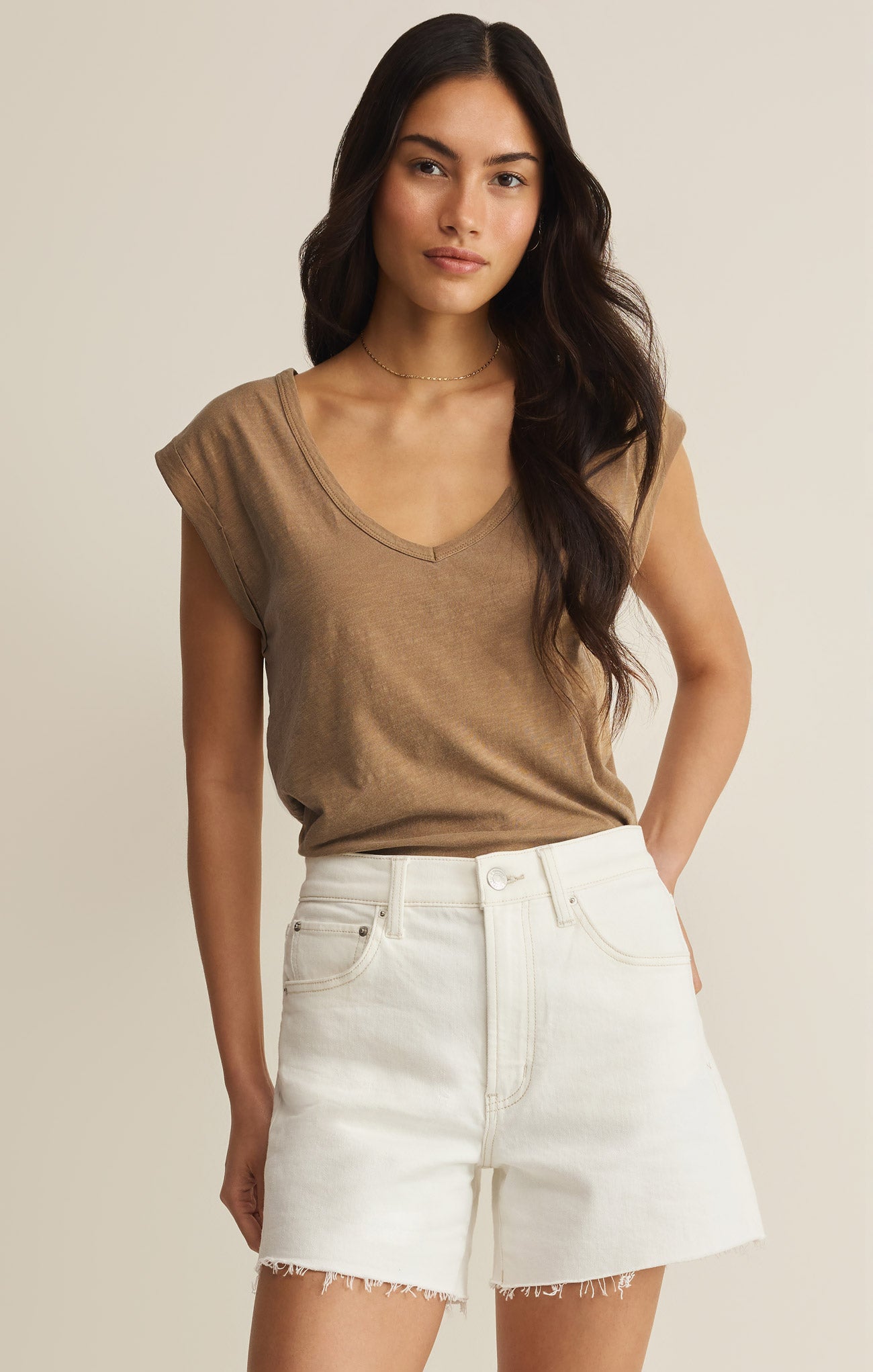 Per Diem V-Neck Tee Main image