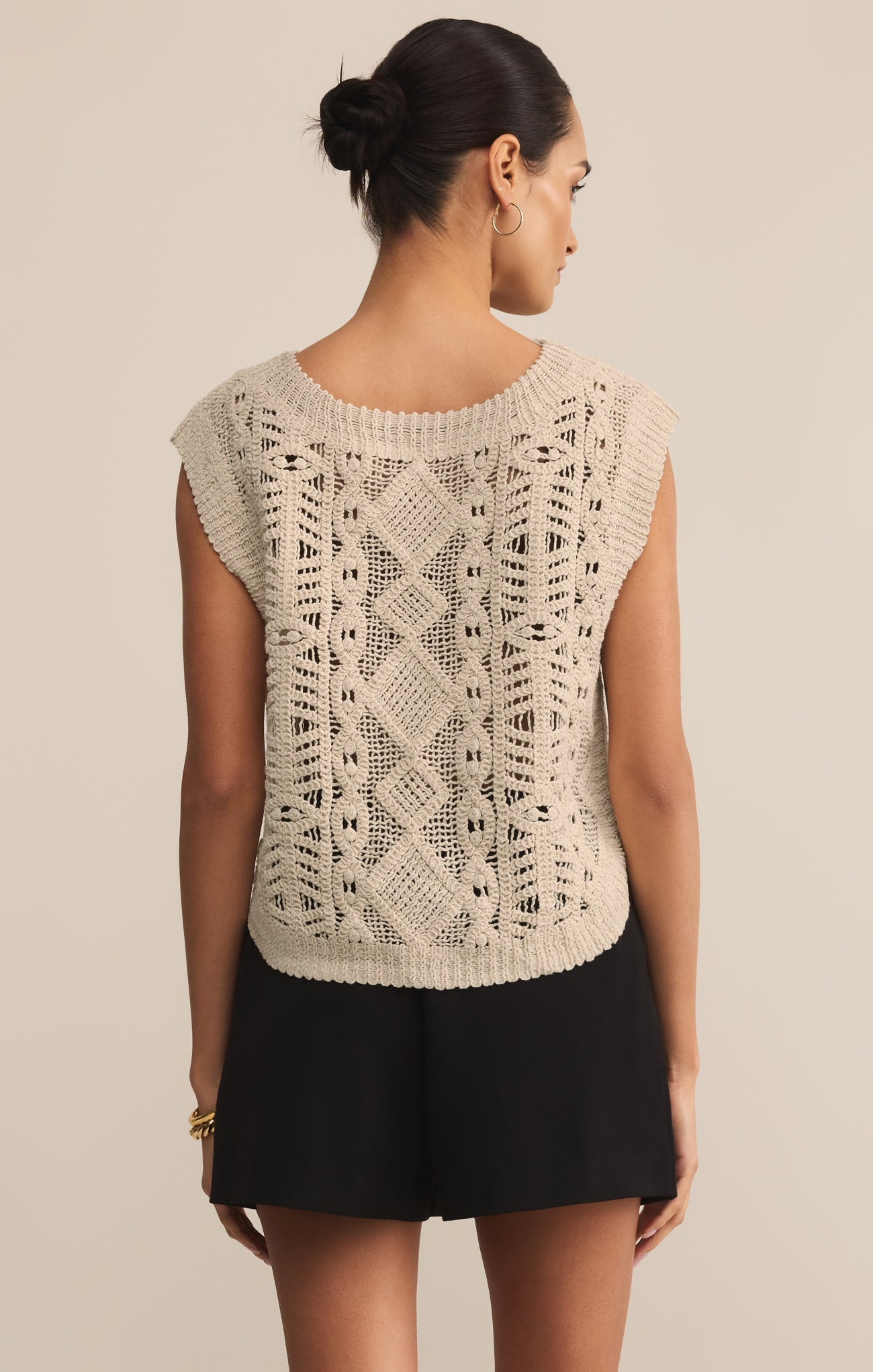 Baroque Crochet Sweater Top Secondary image