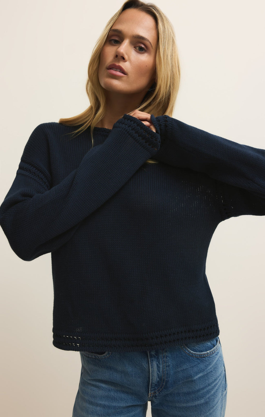 Bellami Crochet Sweater
