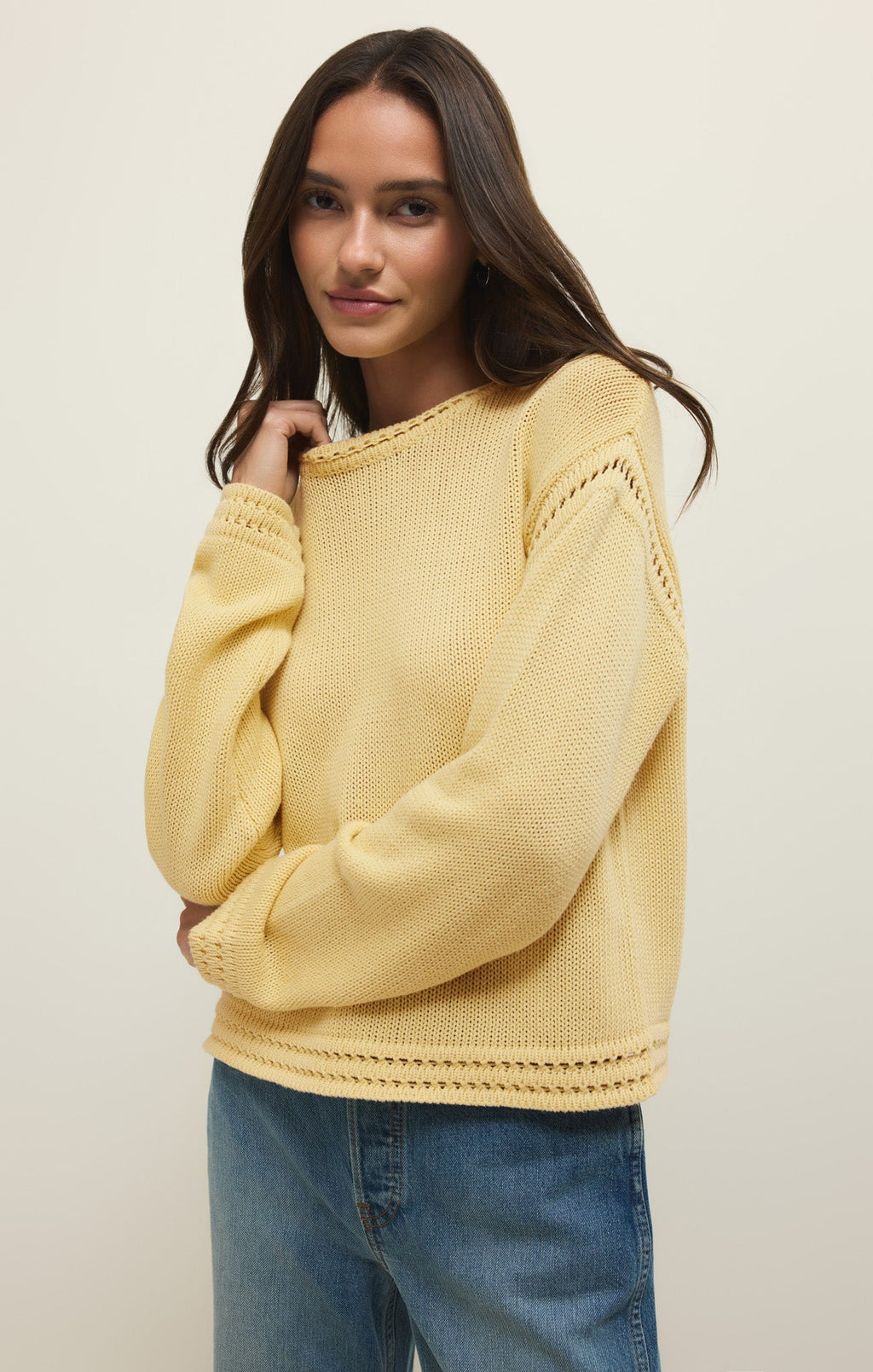 Bellami Crochet Sweater
