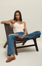 Lexa Cropped Sweater Tank