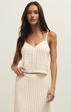 Lexa Cropped Sweater Tank