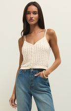 Lexa Cropped Sweater Tank
