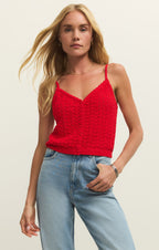 Lexa Cropped Sweater Tank