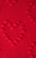 Hearts Embroidered Cardigan