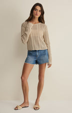 Upland Crochet Sweater Top
